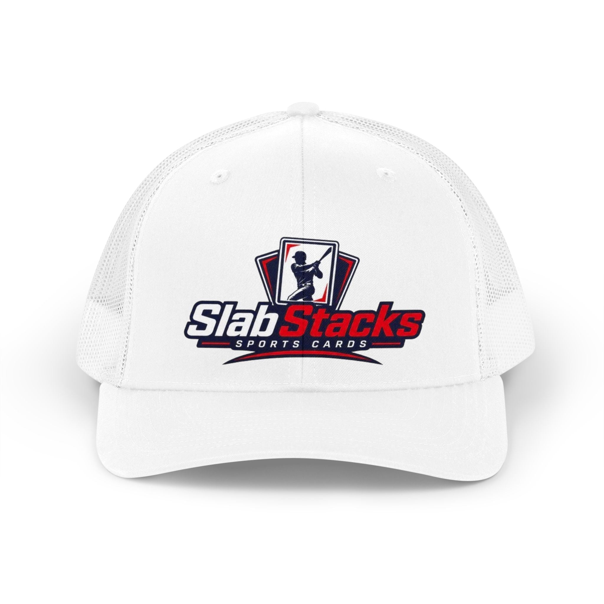 SlabStacks Sports Cards Trucker Hat | Retro Logo Mesh Cap