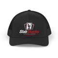 SlabStacks Sports Cards Trucker Hat | Retro Logo Mesh Cap